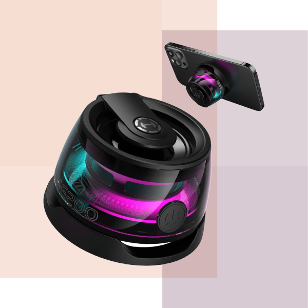Mini Parlante Magnético LED Bluetooth