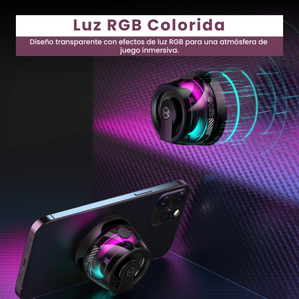 Mini Parlante Magnético LED Bluetooth - Image 3