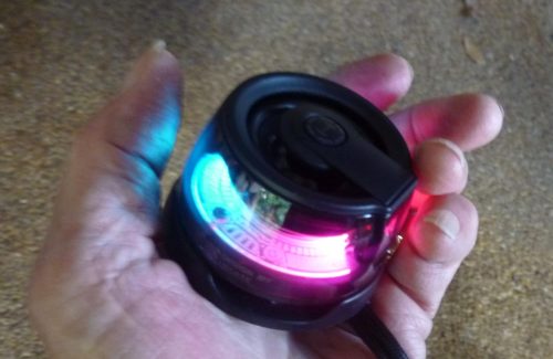 Mini Parlante Magnético LED Bluetooth photo review
