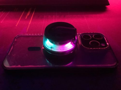 Mini Parlante Magnético LED Bluetooth photo review
