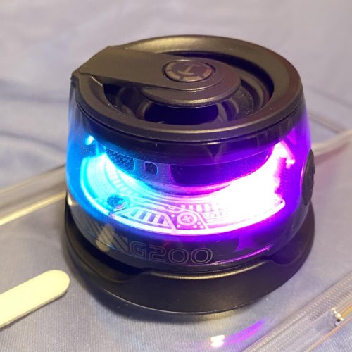 Mini Parlante Magnético LED Bluetooth photo review