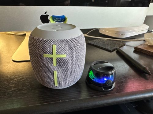 Mini Parlante Magnético LED Bluetooth photo review